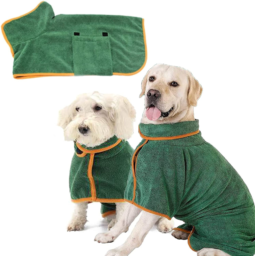 PawRoll™ Dog Drying Coat Bathrobe