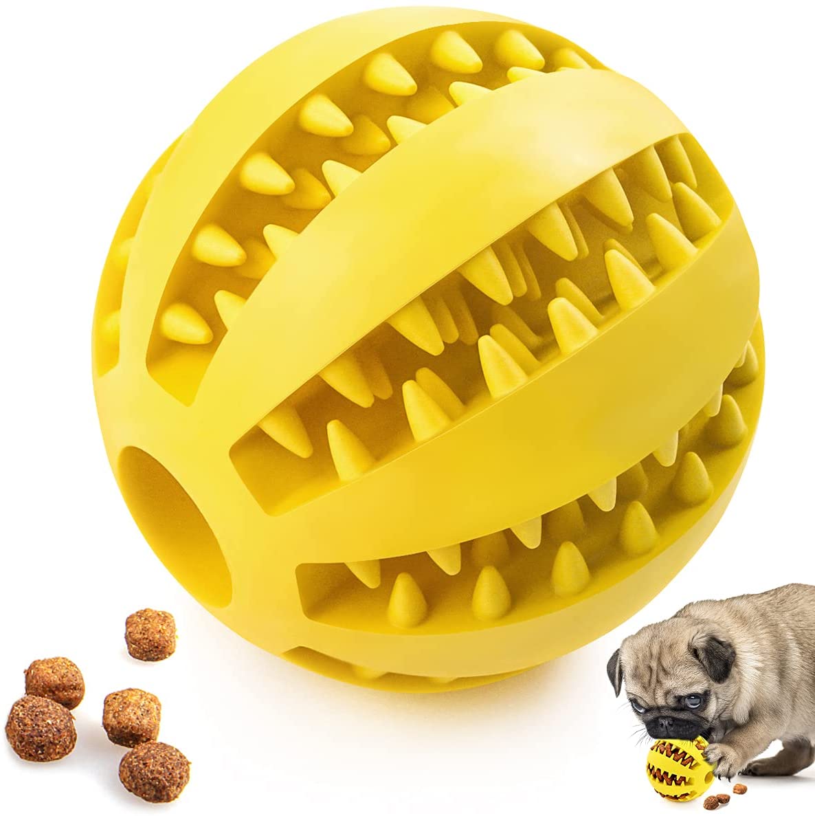 PawRoll™ Interactive Dog Treat Ball Paw Roll