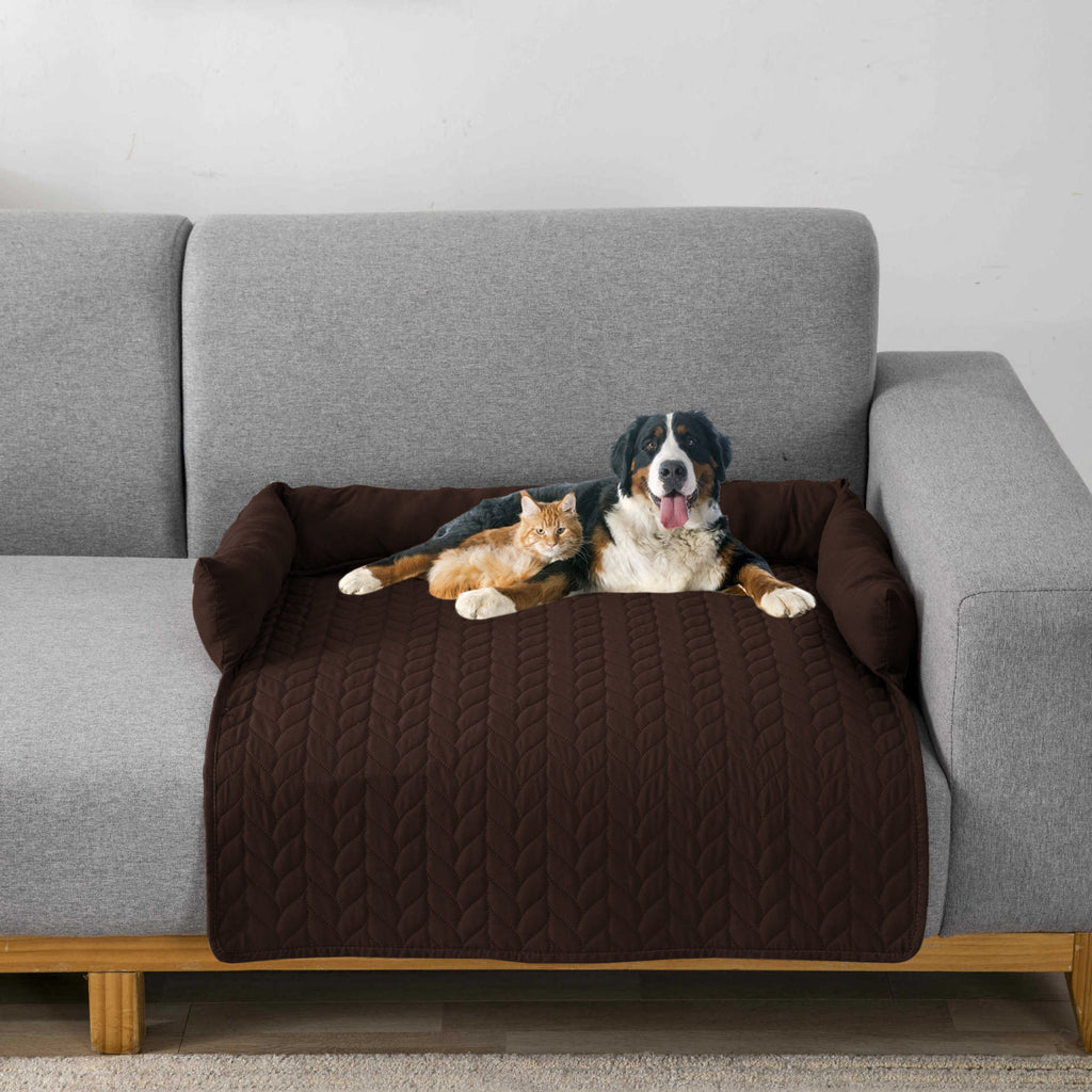 PawRoll ™ Calming Sofa Cover Dog Bed