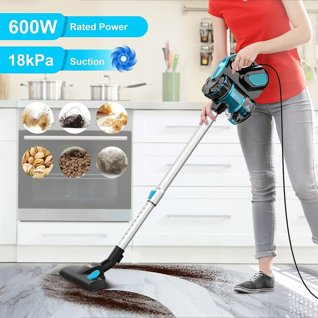 PawRoll 2-In-1 Vacuum Cleaner For Hardwood Floor Pet Hair