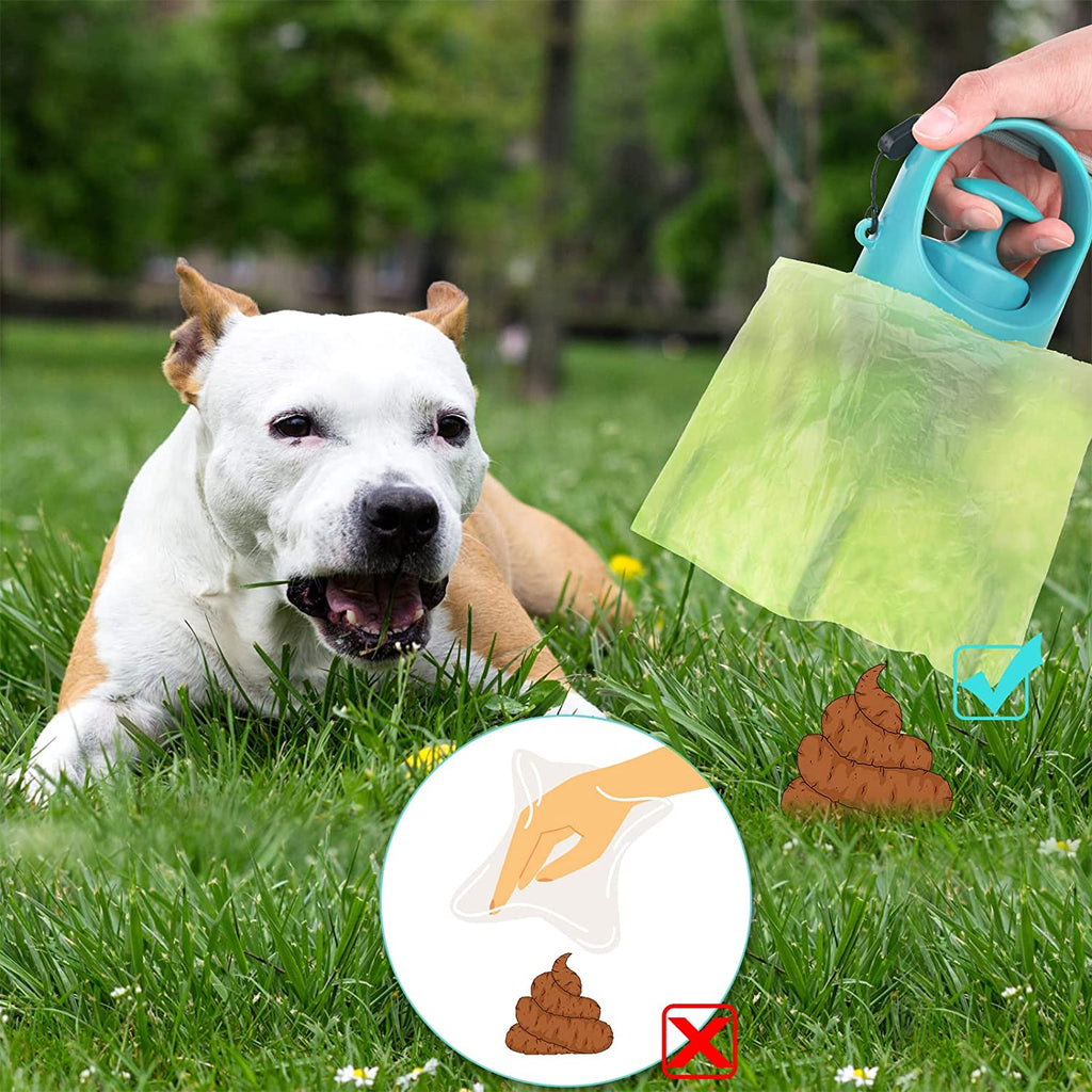 PawRoll Portable Dog Poop Scooper (With Free 15 Pc Poop Bag)
