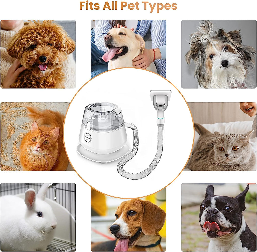 PawRoll Dog Grooming Vacuum & Pet Grooming Kit (Pro)