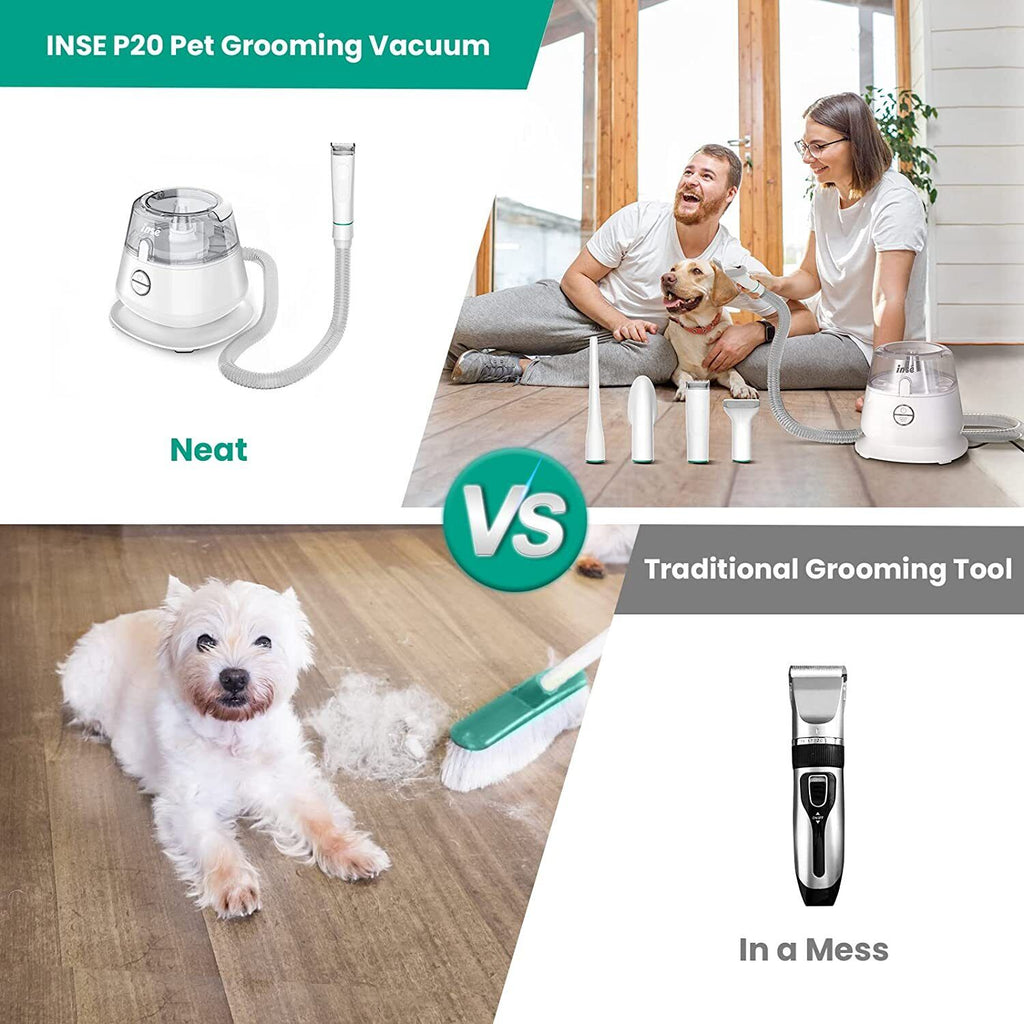 PawRoll Dog Grooming Vacuum & Pet Grooming Kit