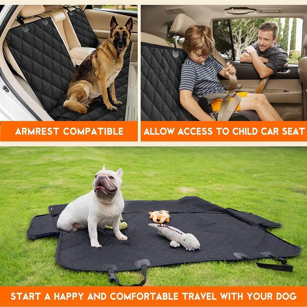 PawRoll Dog Car Seat Cover (Middle Zipper)