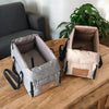 PawRoll Console Dog Car Seat & Carrier