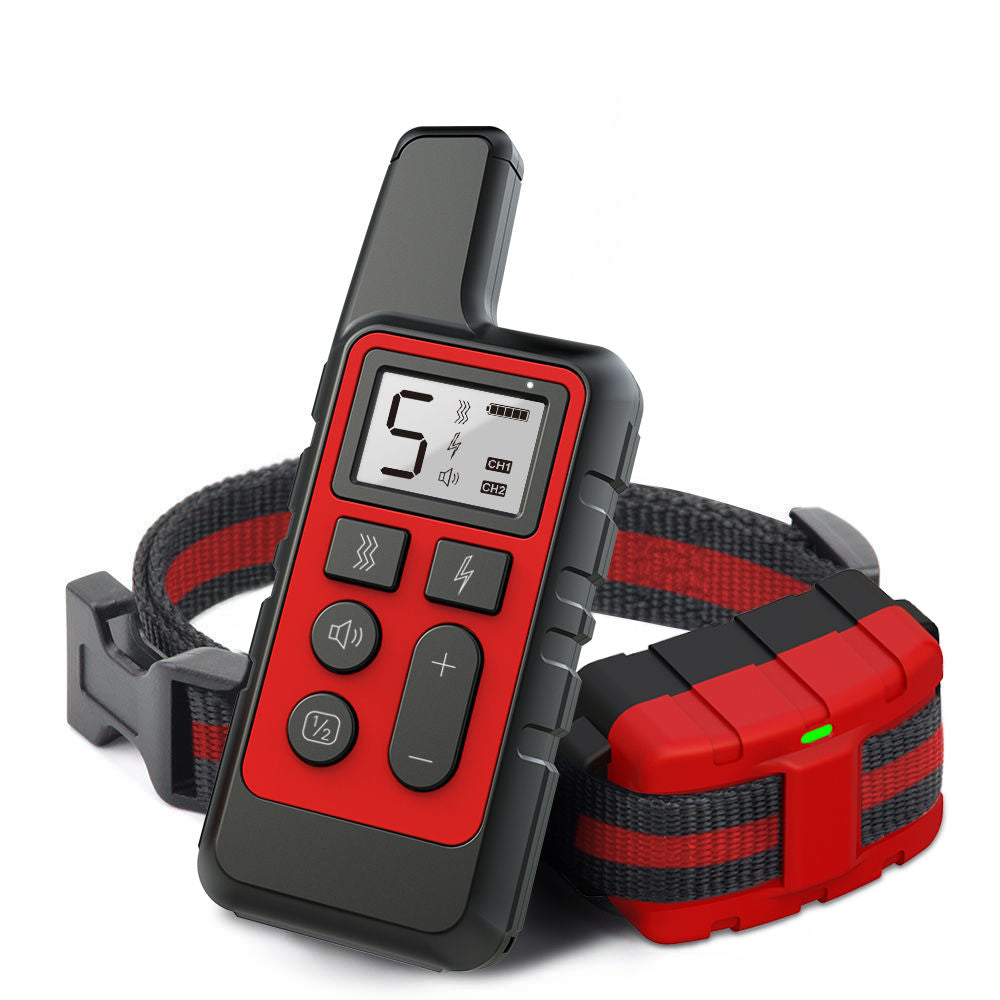 Buzzing dog hot sale training collar