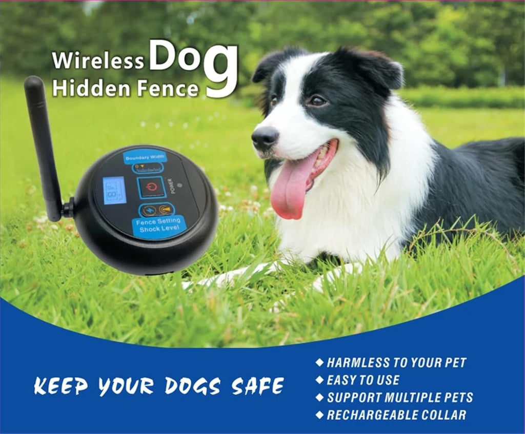Paw Roll Dog Wireless Electric Fence (2025)