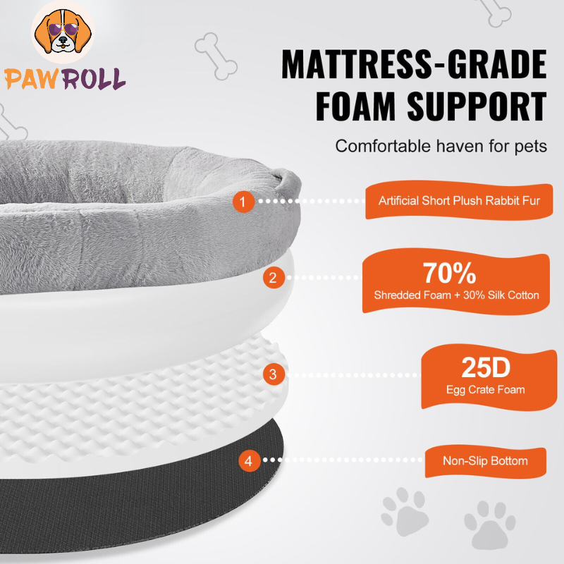 PawRoll Original Human Dog Bed