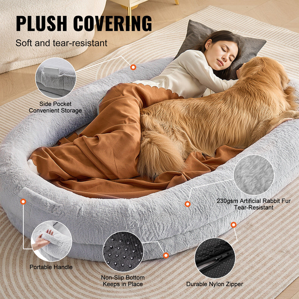 PawRoll Original Human Dog Bed