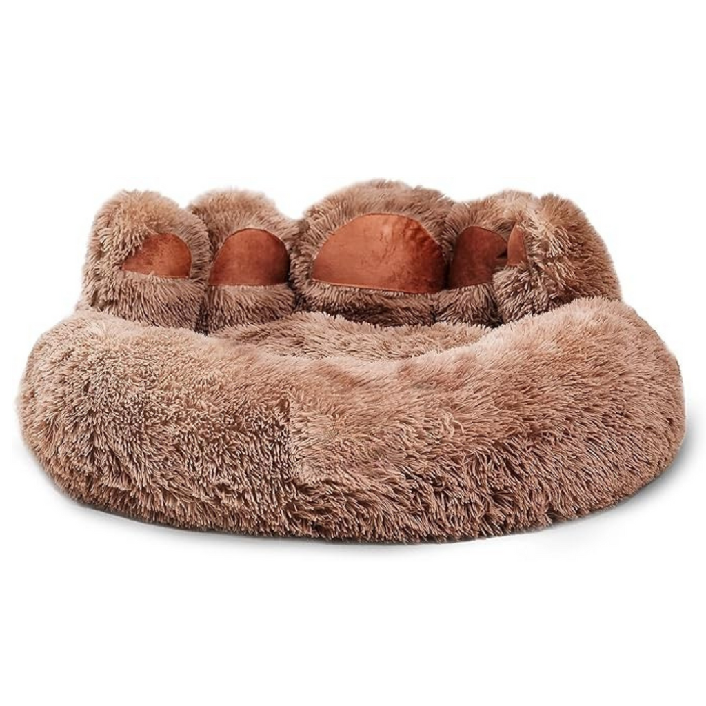PawRoll Paw Shape Dog Calming Bed
