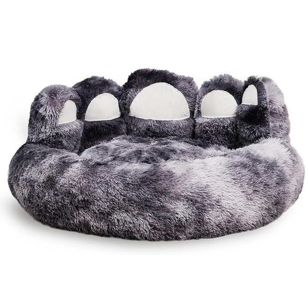 PawRoll Paw Shape Dog Calming Bed