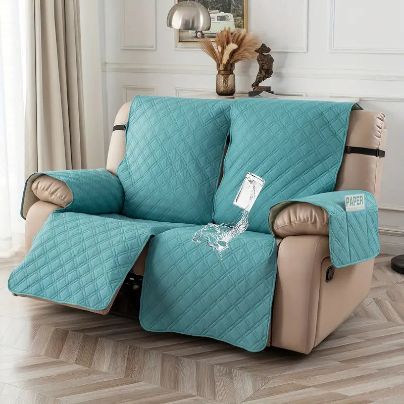 PawRoll Anti-Slip Pet Sofa Cover With Side Pockets (2024)