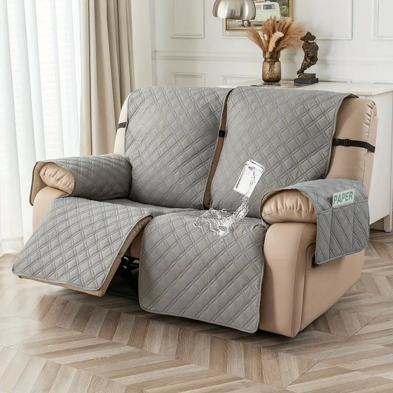 PawRoll Anti-Slip Pet Sofa Cover With Side Pockets (2024)