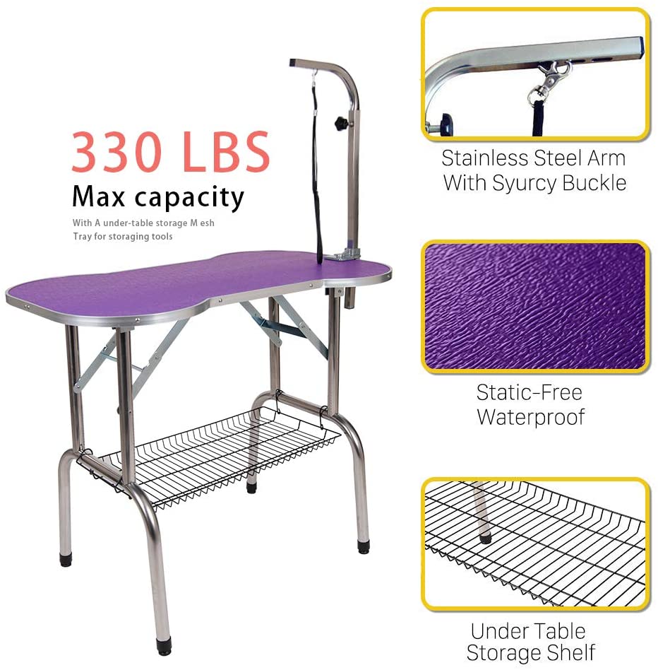 Pet Grooming Supplies : : Top Performance PVC and Foam Pet  Groomer's Table Mat Purple 24x48 Inch