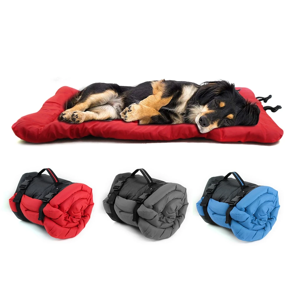 Portable PawRoll Dog Bed for Travel