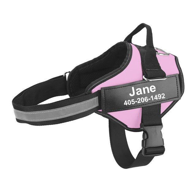 Personalized PawRoll No Pull dog harness (3 D-Ring)