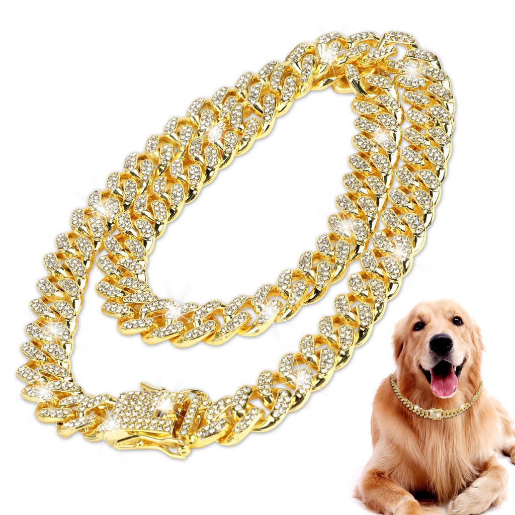 PawRoll Luxury Dog Cuban Chain