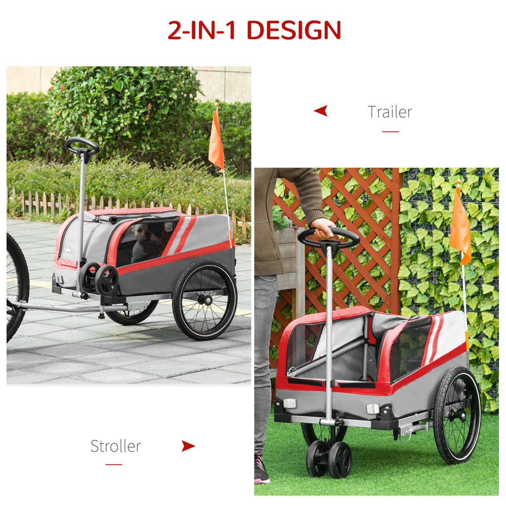 PawRoll™ 2-In-1 Dog Stroller (2023)