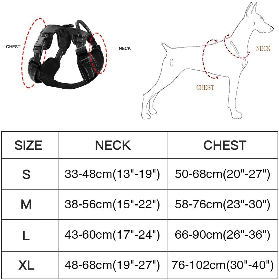 PawRoll™ Dog Harness With Strong Handle