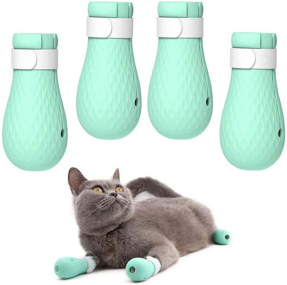 PawRoll™ Anti-Seratch Cat Boots For Bath