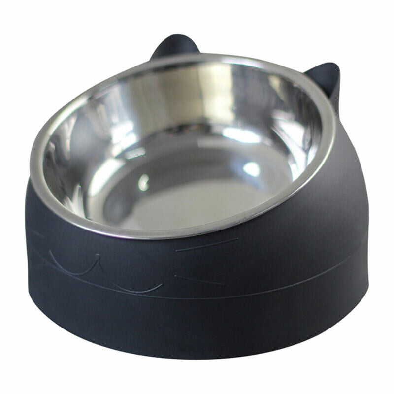 PawRoll Elevated Stainless Steel Pet Bowl