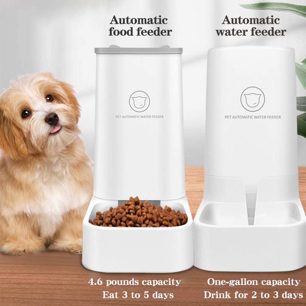 PawRoll™ Automatic Food Feeder and Water Feeder