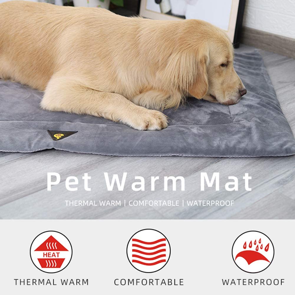 PawRoll® Self-Warming Dog Crate Pad
