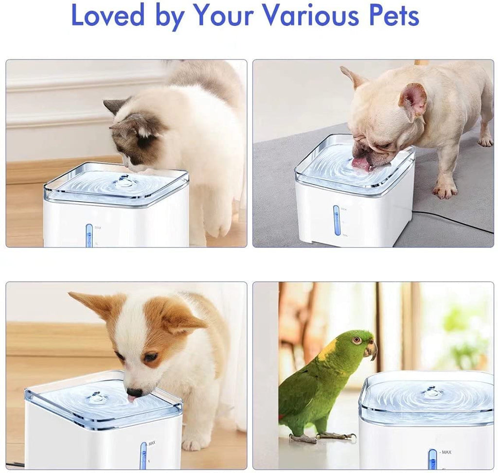 PawRoll™ Automatic Pet Water Fountain (2L)