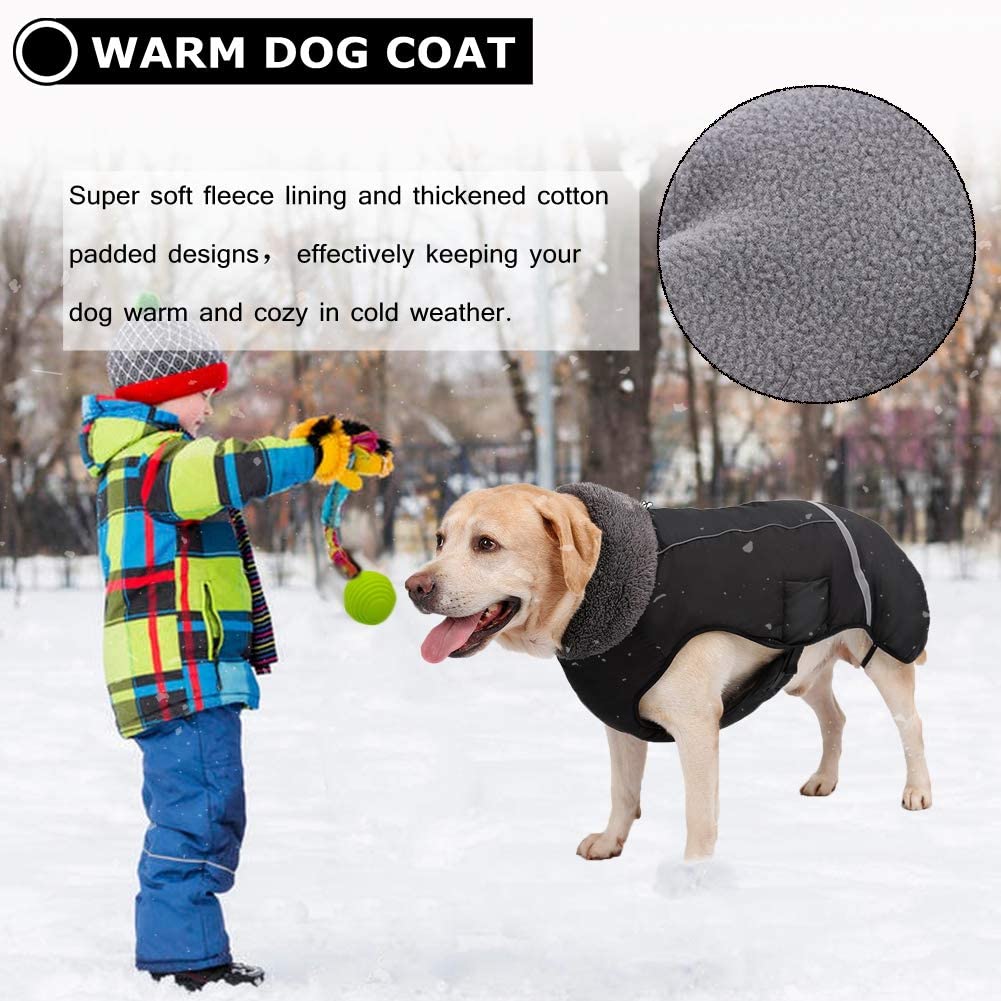 PawRoll™ Reflective Warm Pet Coat