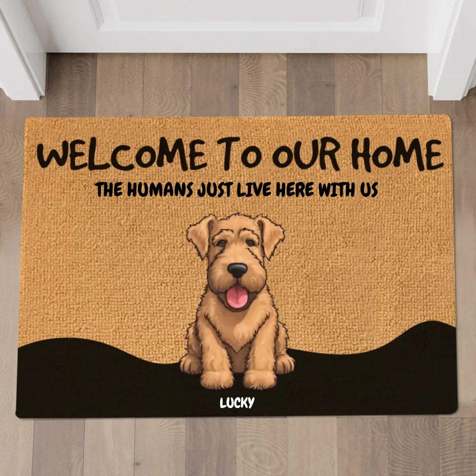 Personalized PawRoll Pet Door Mat