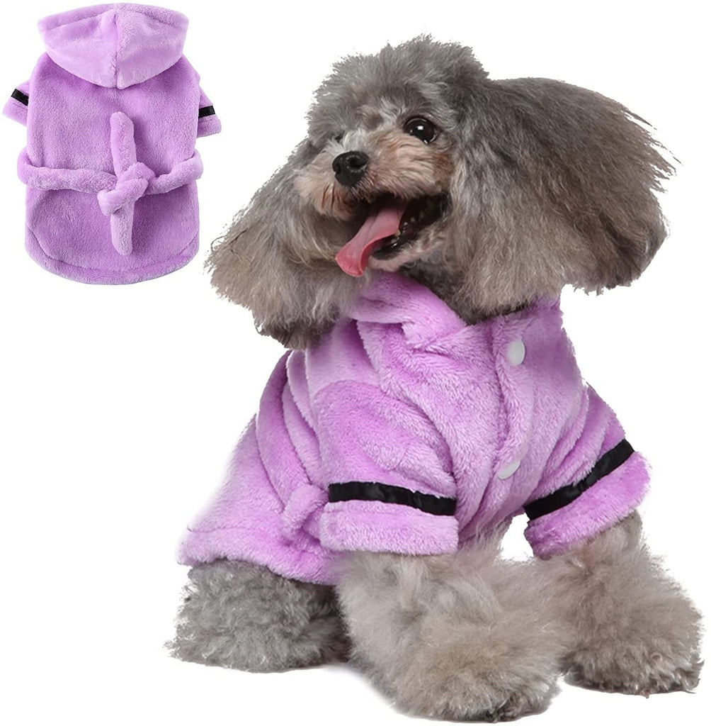 PawRoll™ Pet Bathrobe Pajama With Hood