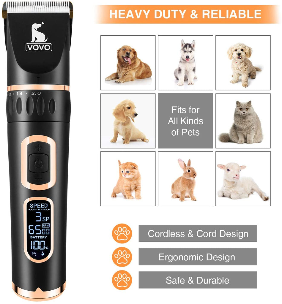 VoVo® Dog Hair Clipper (Full Set)