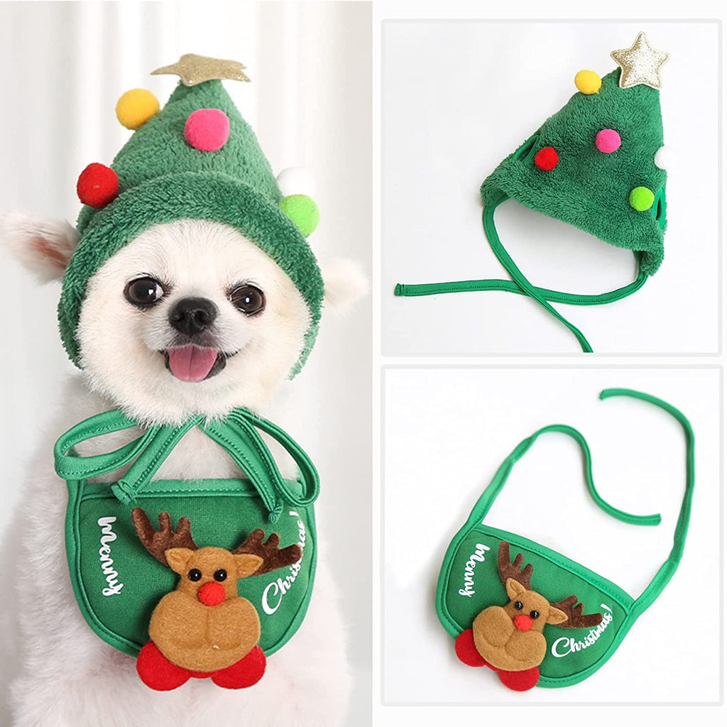 PawRoll Christmas Dog Hats & Bandanas