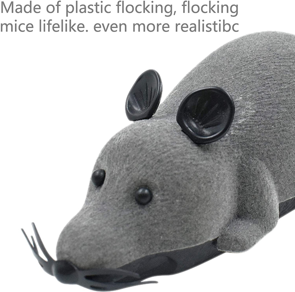 PawRoll Gray Rat Toy With Remote