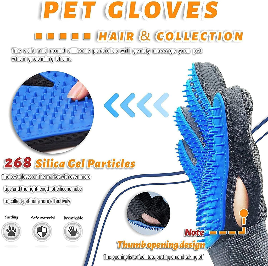 PawRoll™ Pet Grooming Glove