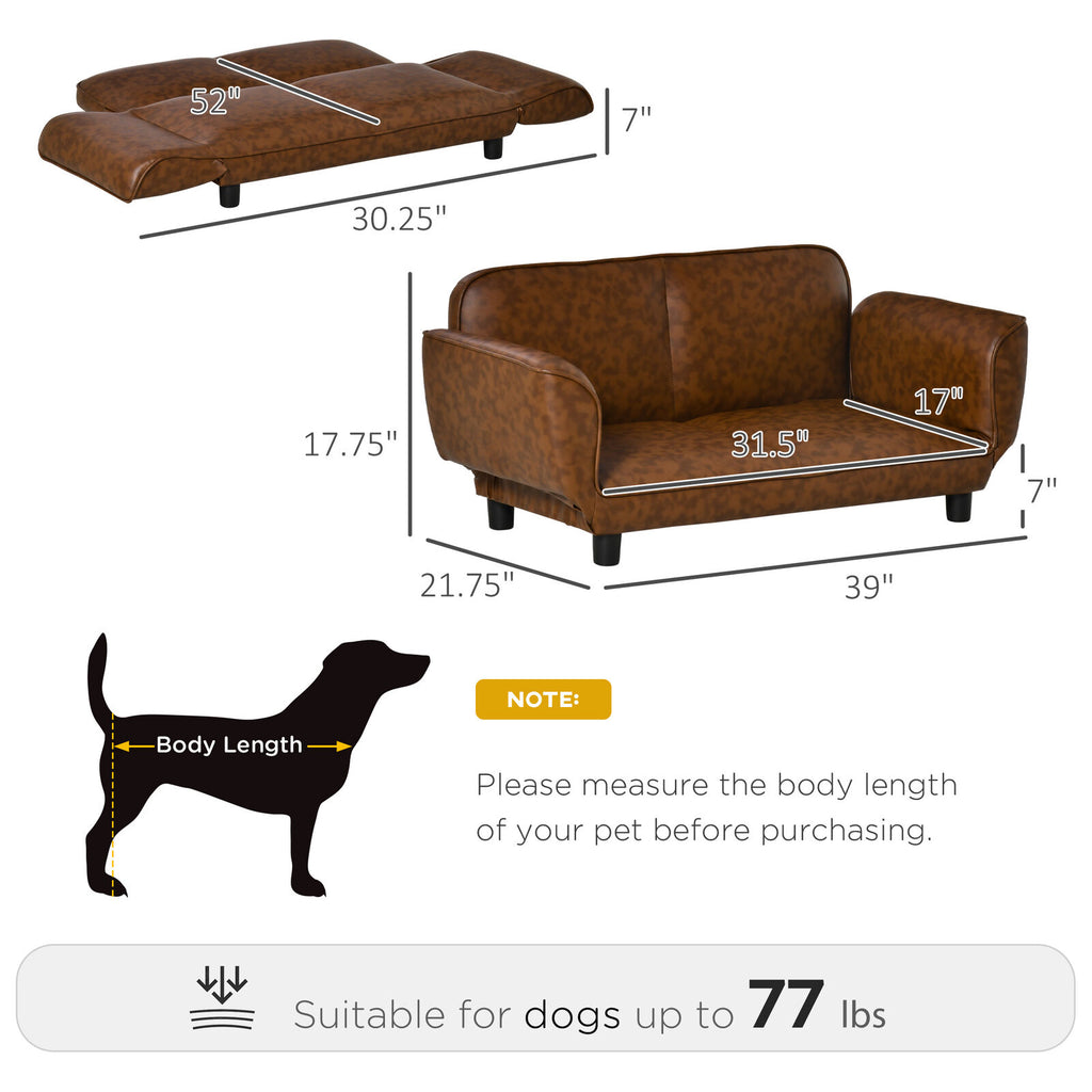 PawRoll™ Luxury Sofa Dog Bed