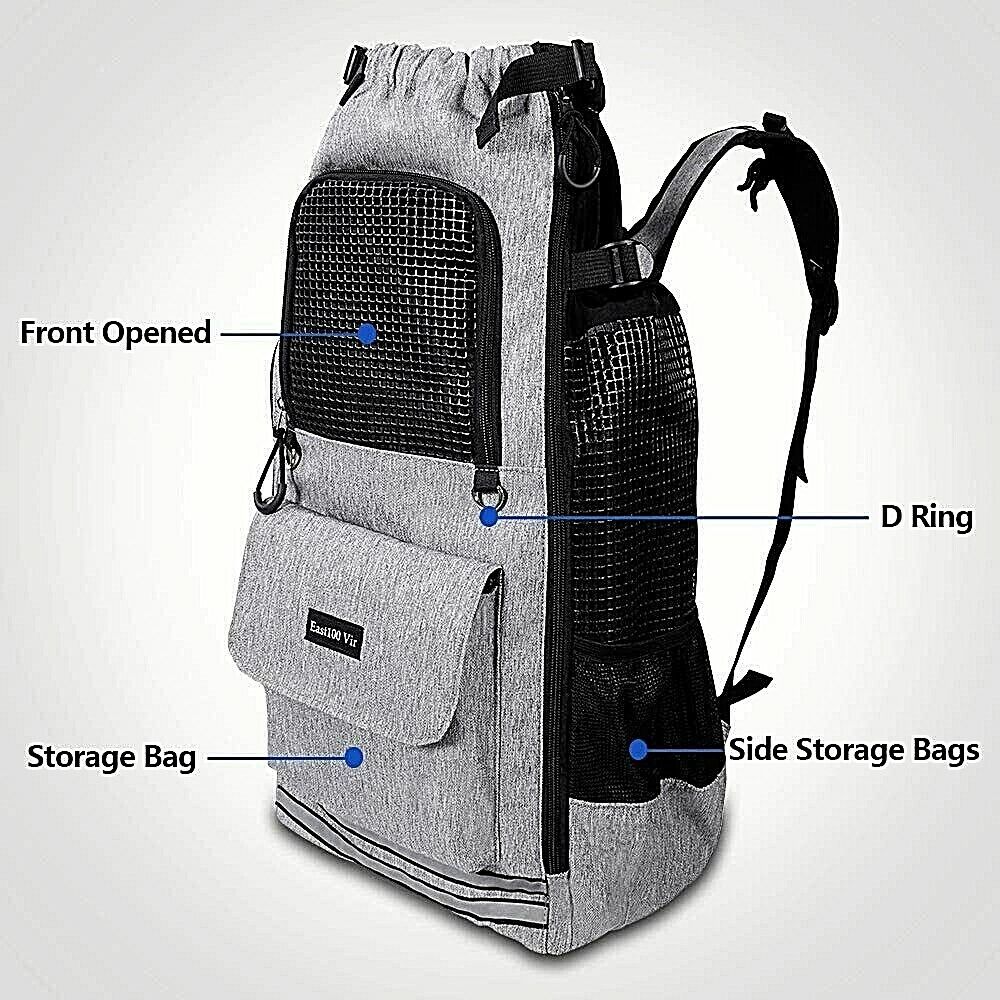 PawRoll™ Dog Travel Carrier Backpack