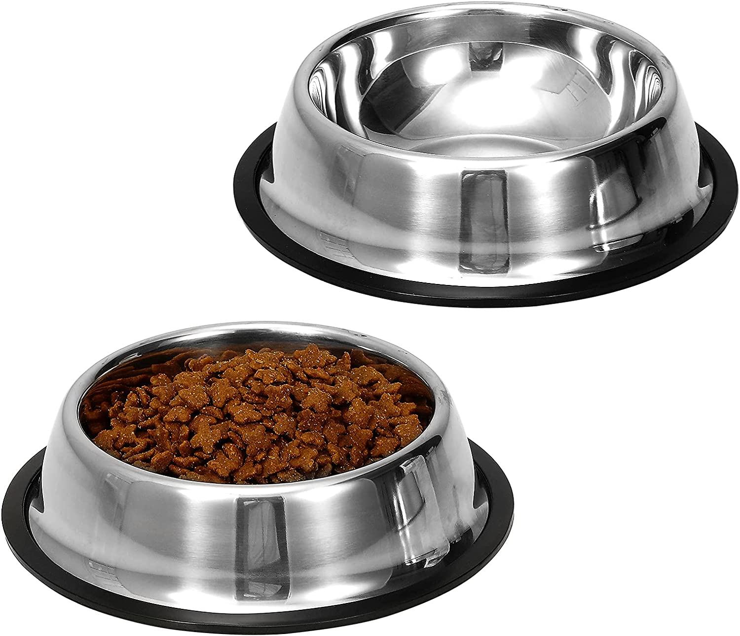 PawRoll™ Stainless Steel Dog Bowls – Paw Roll