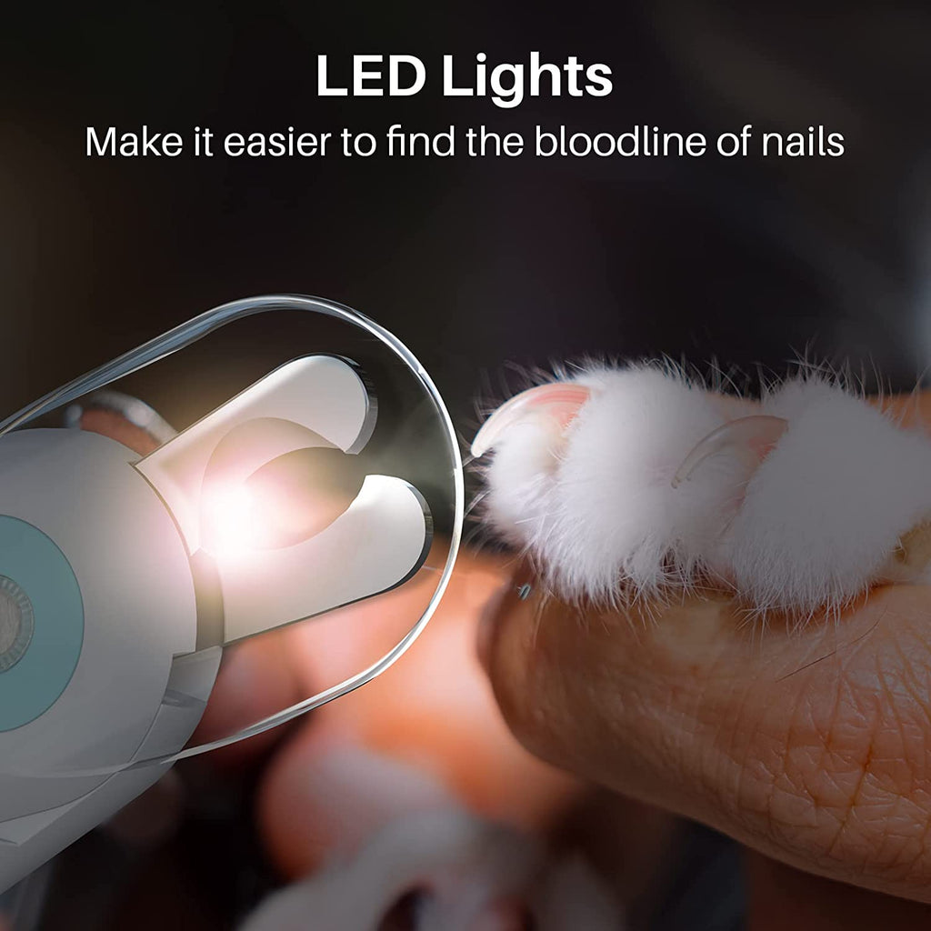 PawRoll™ Pet Nail Clipper with LED Light