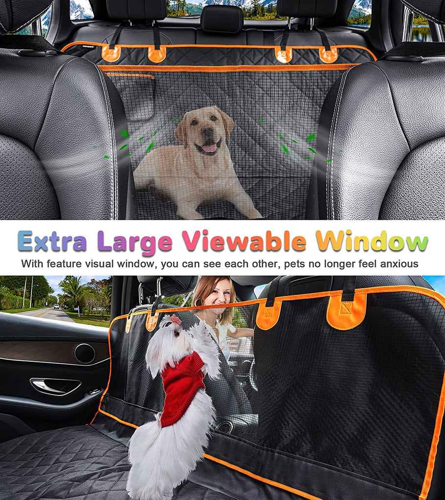 PawRoll® Non-Slip Dog Back Seat Cover