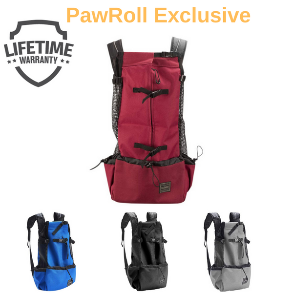Louis Pup Chrome Backpack, Paws Circle