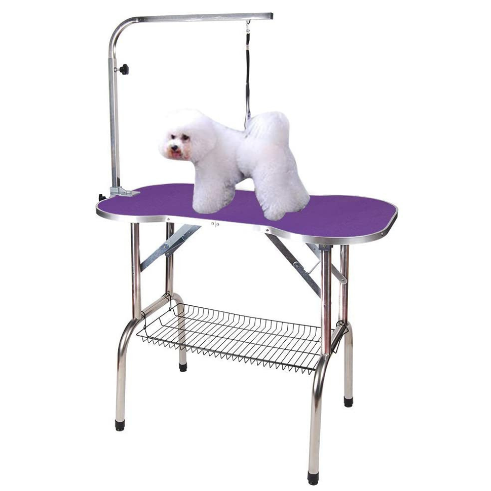 Purple™ Professional Dog Show Foldable Grooming Table