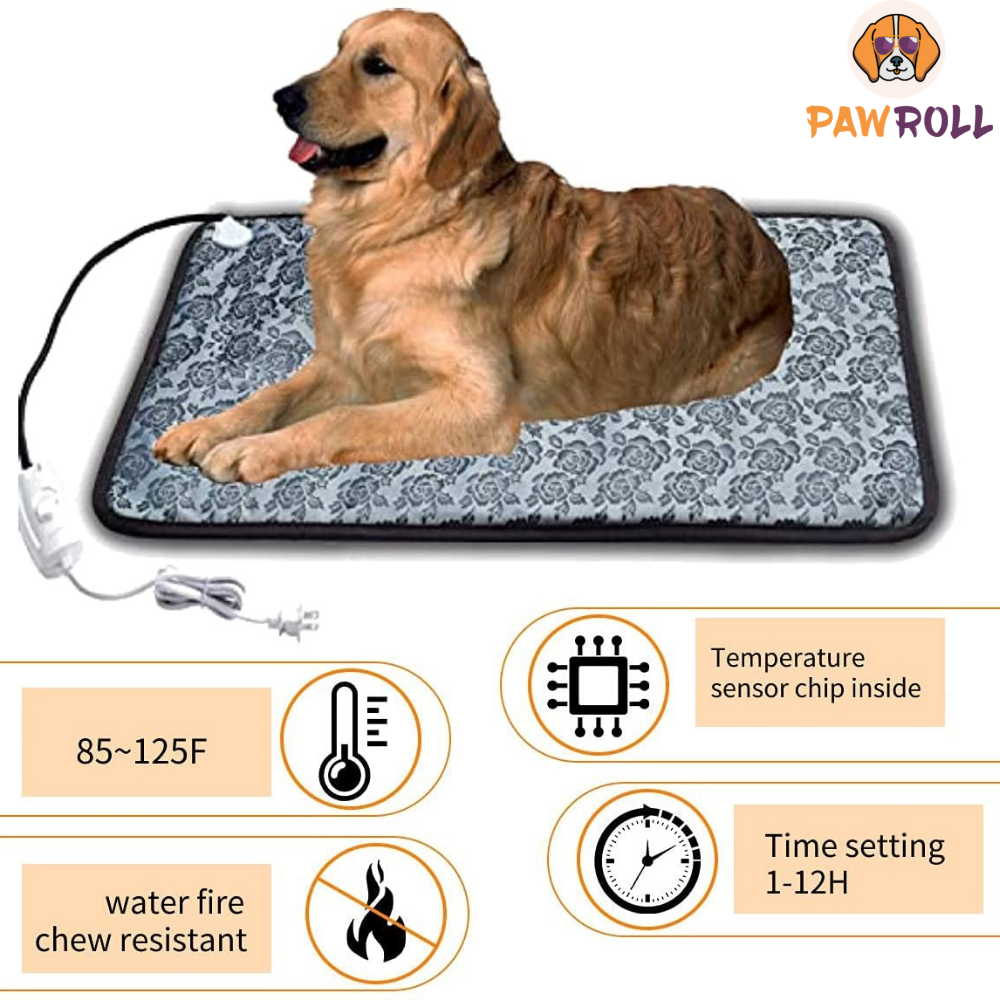 PawRoll Electric  Chewproof Dog Heating Pad