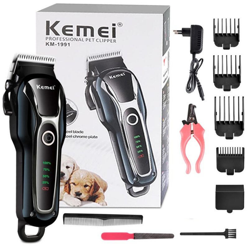 Kemei Dog Hair Clipper Full Set