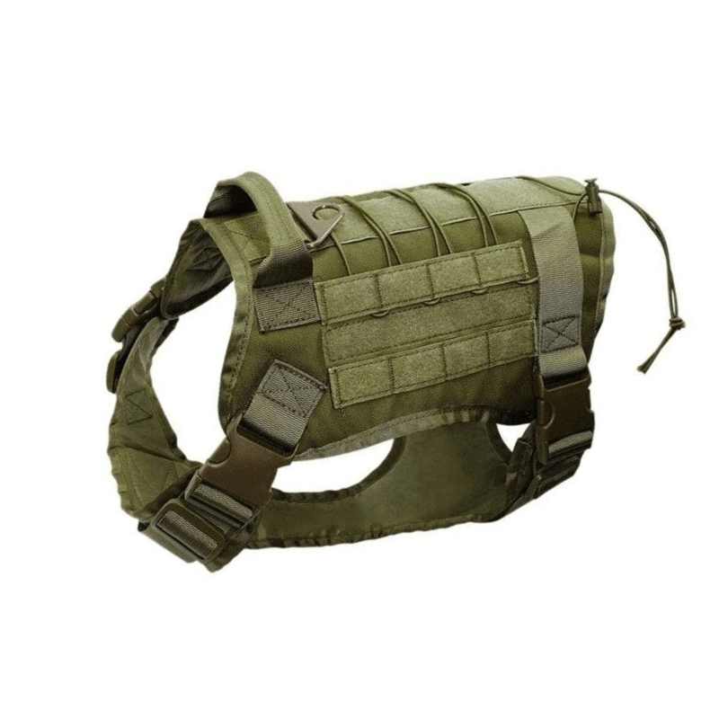 All Purpose™ Tactical Service Dog Vest-Paw Roll,Army Green / L