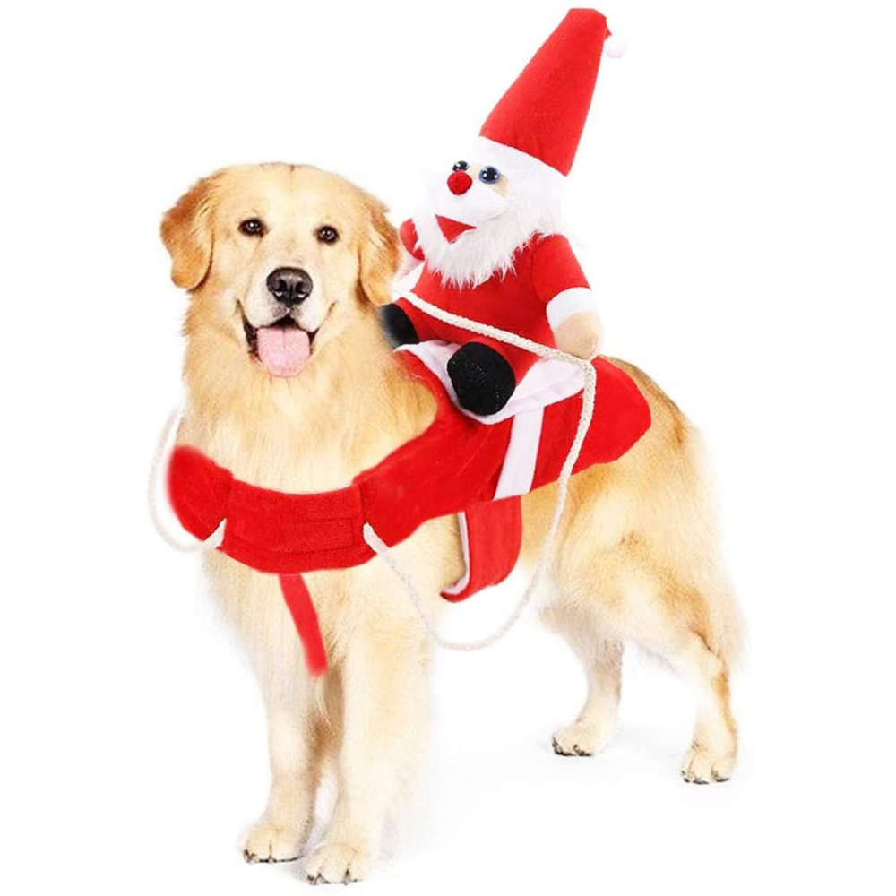 Santa claus top outfit for dogs