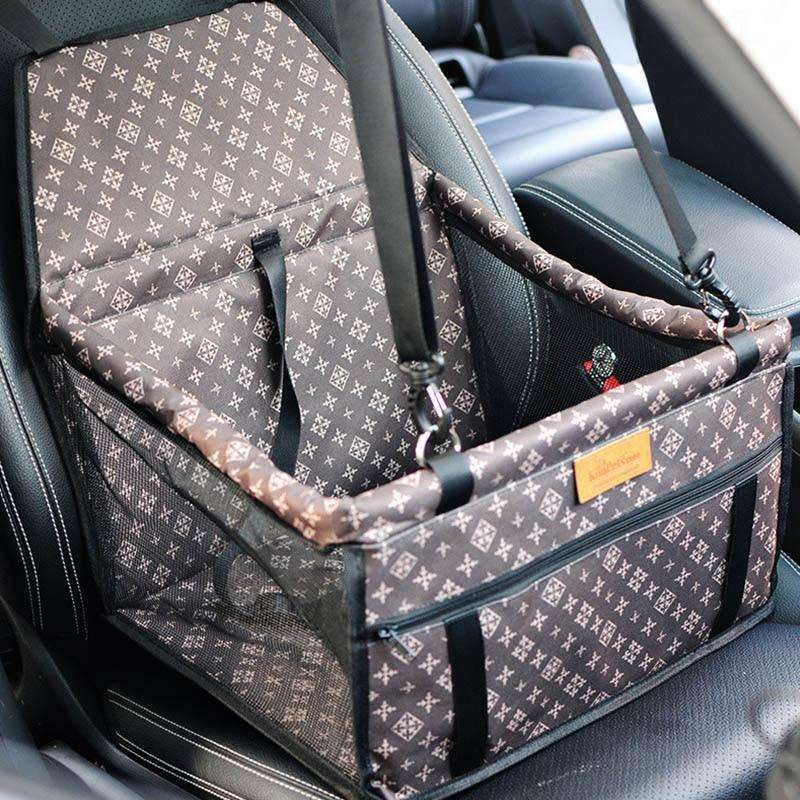 Deluxe Travel Puppy Car Seat Cover-Paw Roll