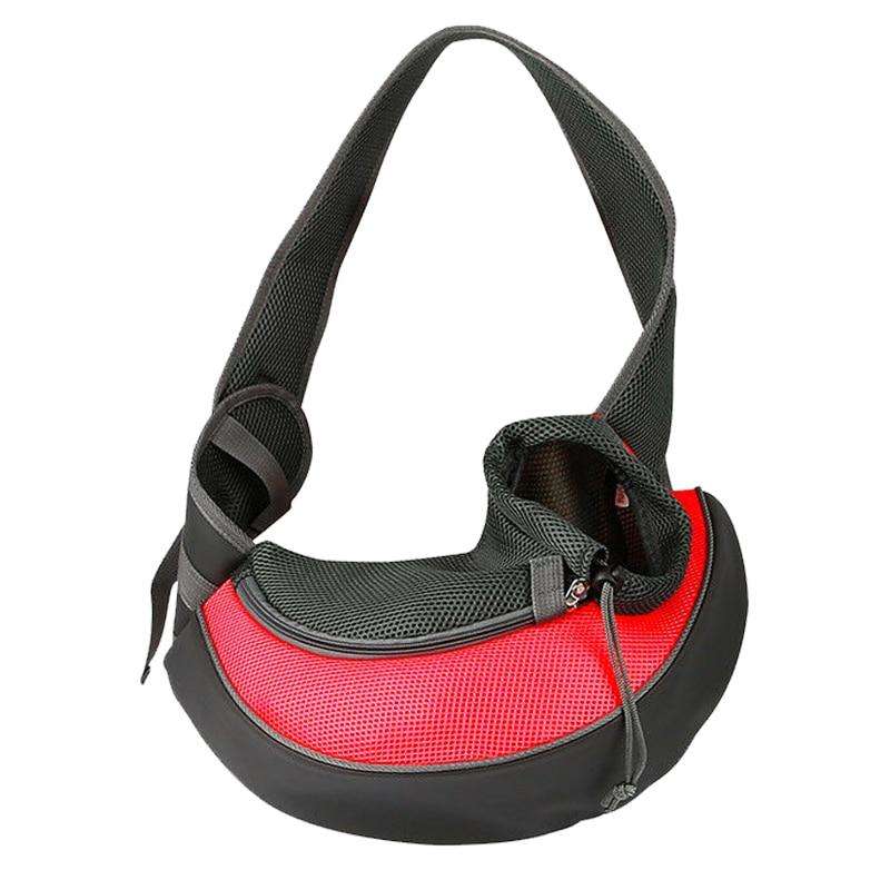 Fashion Small Puppy Carrier-Paw Roll,Red / S (Up to 7 lbs)