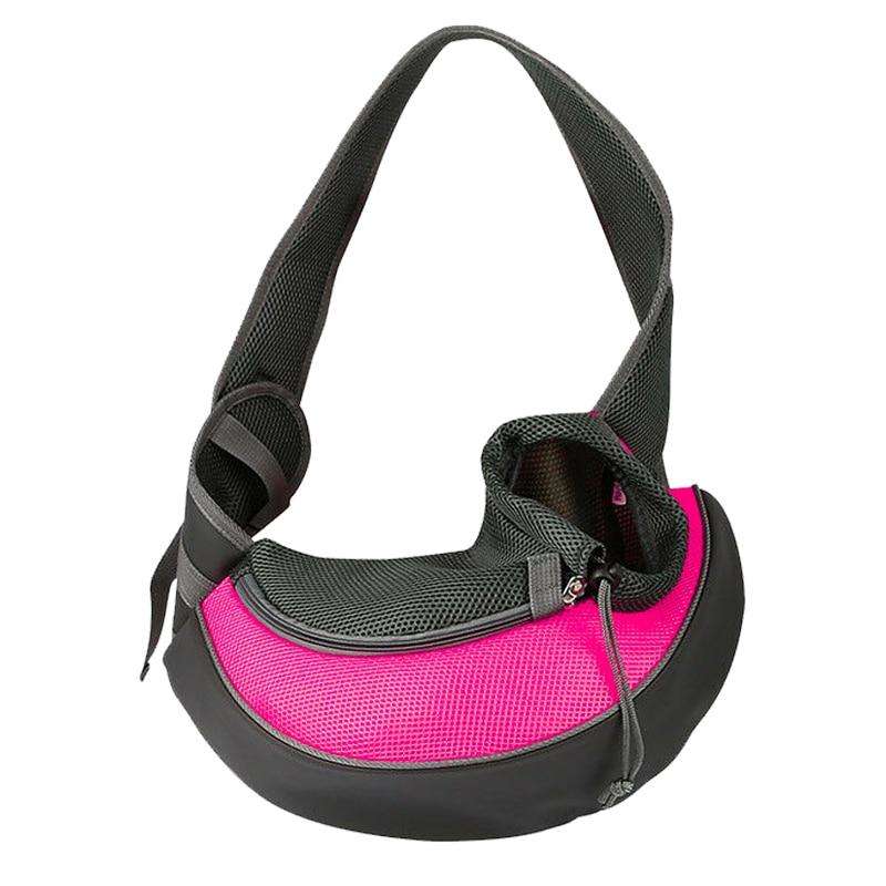 Fashion Small Puppy Carrier-Paw Roll,Pink / S (Up to 7 lbs)