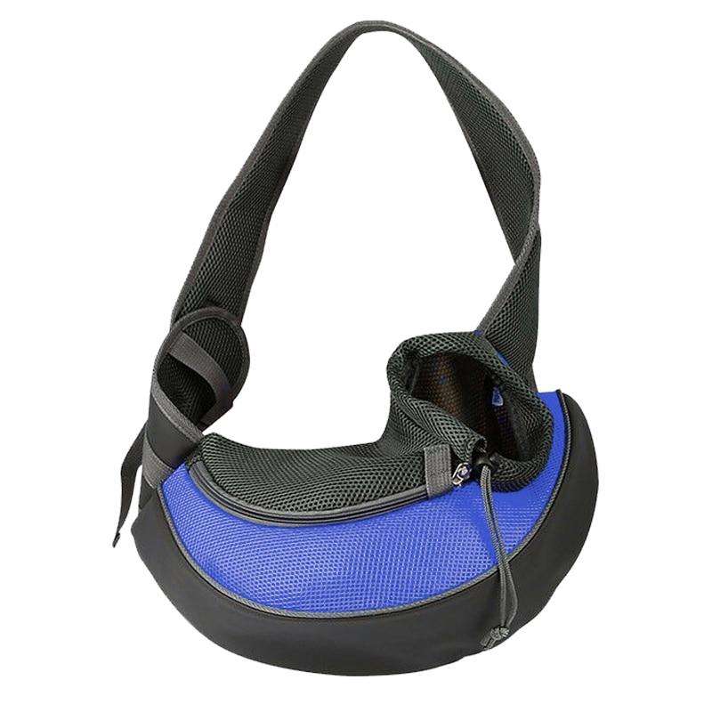 Fashion Small Puppy Carrier-Paw Roll,Blue / S (Up to 7 lbs)